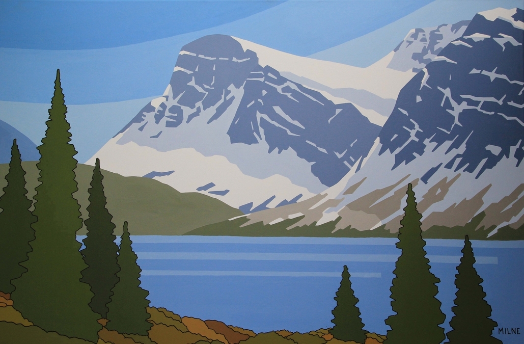 "Crowfoot glacier"